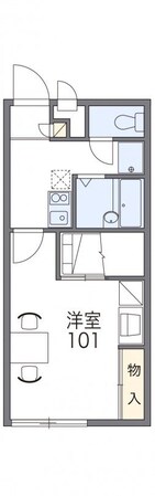 レオパレスソレーユの物件間取画像